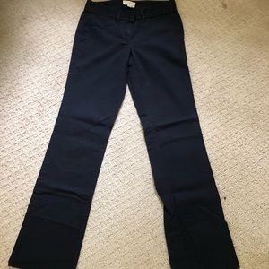 Blue khaki dress pants